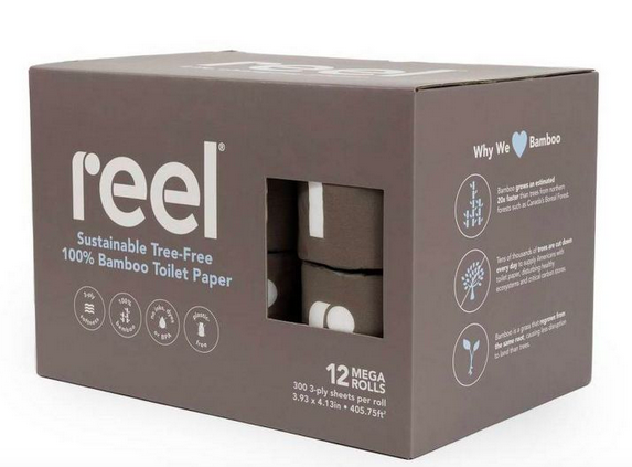 Reel Sustainable Toilet Paper (12 Mega Rolls) only $5.79 at Target