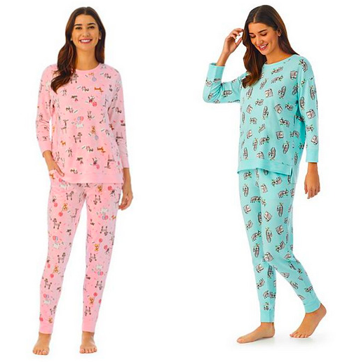 Women's Cuddl Duds Pajama Set only $6.50 (Reg. $52!) | Money Saving Mom®
