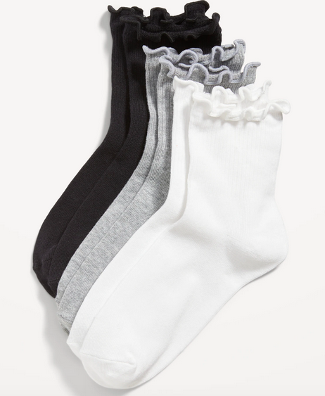 Old Navy: 50% off Essentials for the Family = 6-Pack Socks just $4.99!