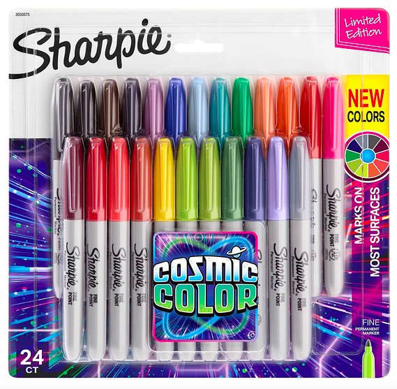  EXPO Magnetic Dry Erase Markers with Eraser, Fine Tip