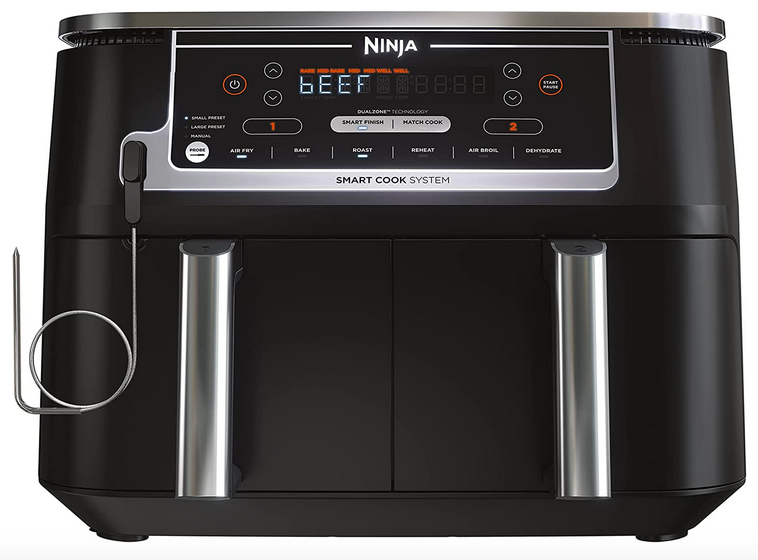 *HOT* Ninja Foodi 10 Quart 6-in-1 DualZone Smart XL Air Fryer only $129.99  shipped (Reg. $250!)
