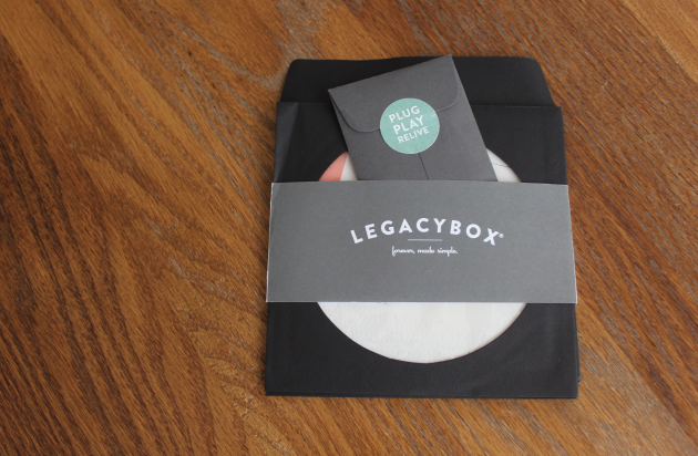 legacybox DVD and USB drive