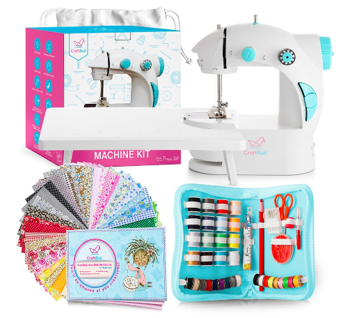 Mini Sewing Machine 122-Piece Kit 