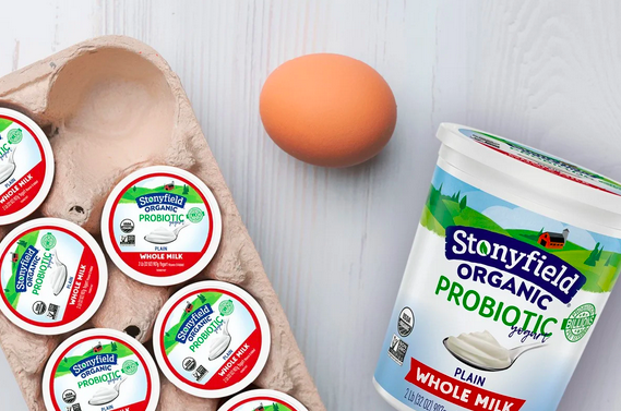 FREE 32oz tubs of Stonyfield Organic yogurt 