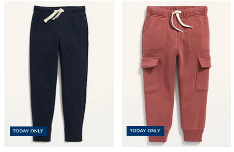 Old Navy: 50% off Joggers for the Family!