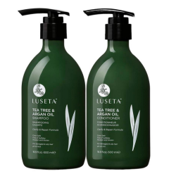 Luseta Tea Tree & Argan Oil Shampoo & Conditioner Set