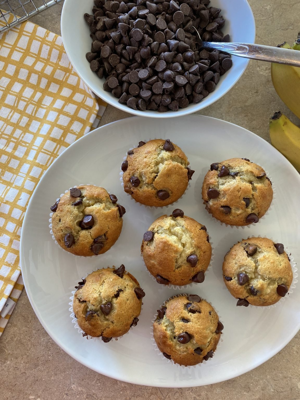 chocolate chip muffins