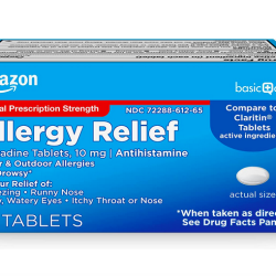 Amazon Basic Care Allergy Relief Loratadine Tablets 10 mg, 30 Count