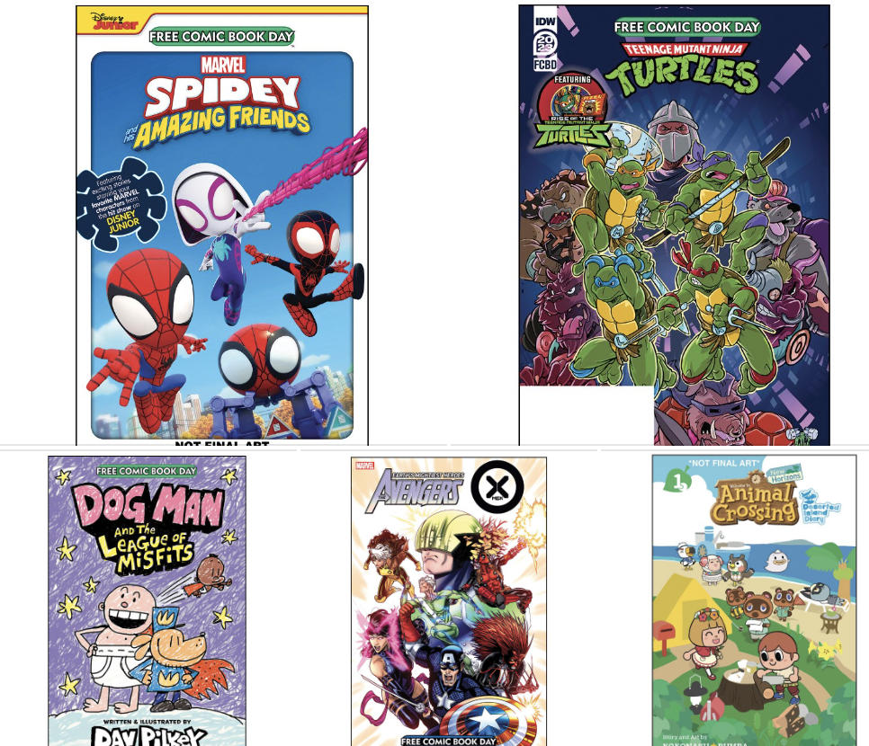 Free Comic Book Day on May 4, 2024 Money Saving Mom®