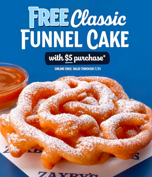 Classic Funnel Cake or 5 Fingerz