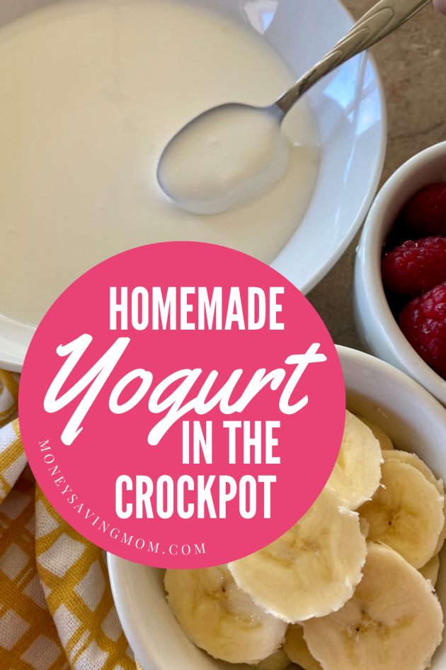 easy homemade yogurt in the crock pot