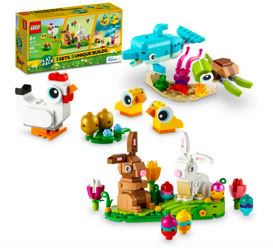 LEGO Animal Play Pack 66747 Easter Gift for Kids