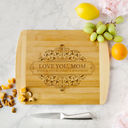 Personalized Cutting Board For Moms