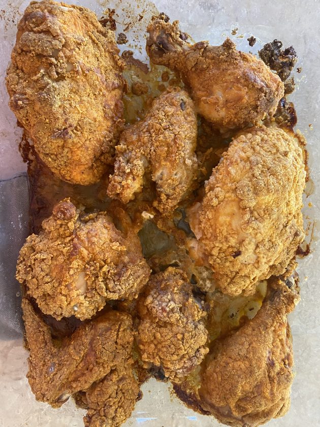 baked oven fried chicken