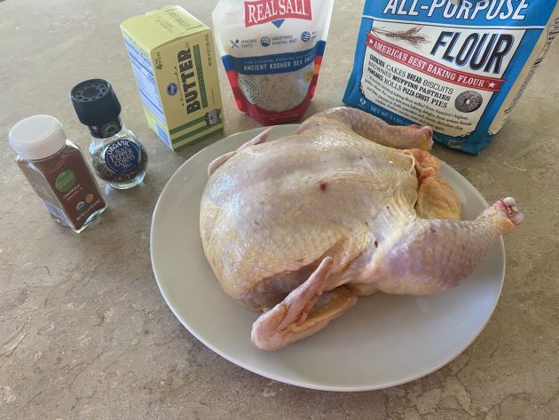 ingredients for oven fried chicken