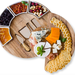 Charcuterie Board Set and Cheese Serving Platter
