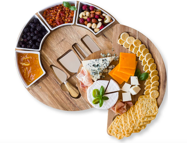Charcuterie Board Set and Cheese Serving Platter