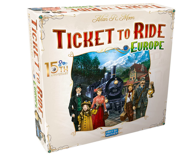 Ticket to Ride Europe 15th Anniversary DELUXE EDITION Board Game