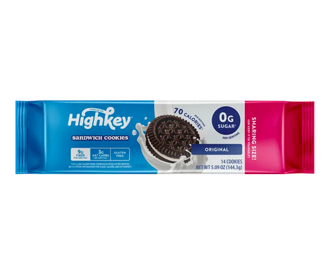 Highkey Sugar-free 14-Count Sandwich Cookies