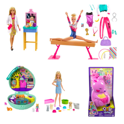 barbie and polly pocket deals