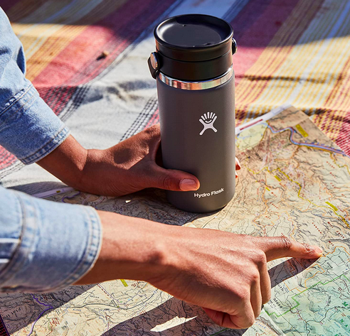 Hydro Flask Wide Mouth Bottle with Flex Sip Lid 