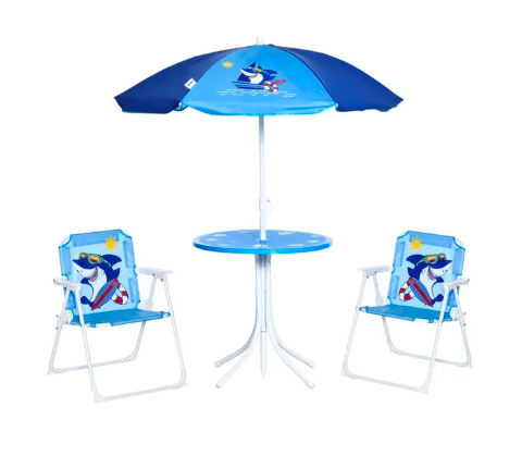 Outsunny Kids' Table and Chair Set
