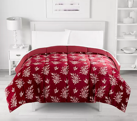 The Big One® Plush Down-Alternative Reversible Comforter 