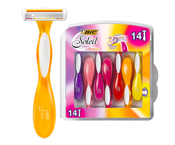 BIC Soleil Smooth Colors Women's Disposable Razors