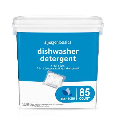 Amazon Basics Dishwasher Detergent Pacs deal