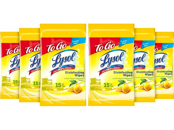 Lysol To-Go Disinfecting Wipes