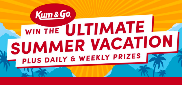 Kum & Go “Discover Your Summer” Instant Win Game (Select States – 1,959 Winners!)