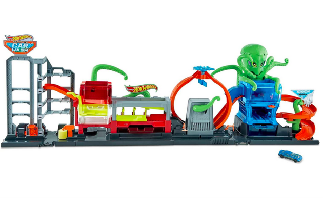 Hot Wheels Toy Car Track Set City Ultimate Octo Car Wash & Color Reveal Car  only $33.99 shipped (Reg. $86!)