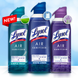 FREE Lysol Air Sanitizer Product Coupon