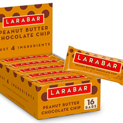 Larabar Snack Bar Peanut Butter Choc Chip, 1.6 oz - 16 Count