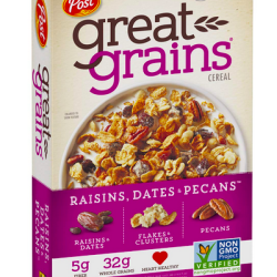 Post Great Grains Raisins, Dates & Pecans Whole Grain Cereal
