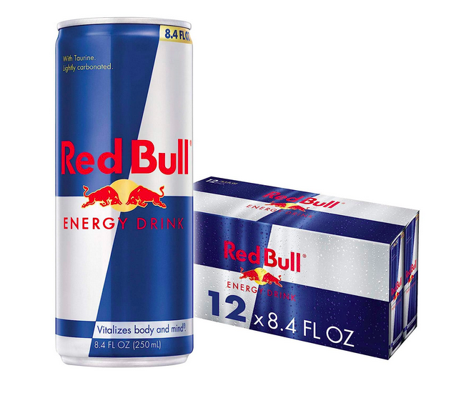 Red Bull Energy Drink, 8.4 Fl Oz Cans, 12 Pack 