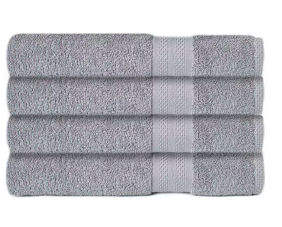 Soft Spun Cotton 4-Pc. Bath Towel Set 