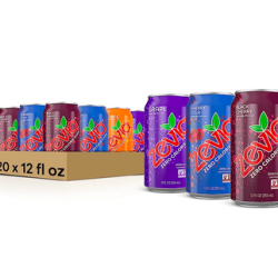 Zevia Zero Calorie Soda, Fruity Variety Pack, 12 Ounce Cans (Pack of 20)