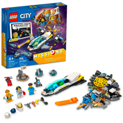 LEGO City Mars Spacecraft Exploration Missions 60354 Interactive Digital Building Toy Set