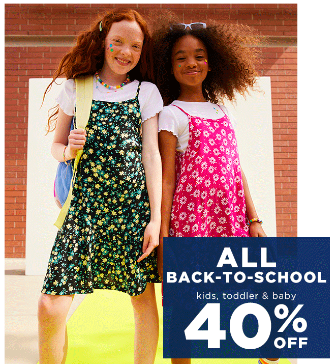 Old Navy 40 off ALL Kid s Back to School Money Saving Mom