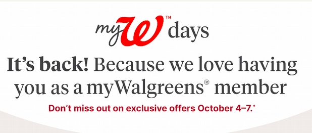 Walgreens Days