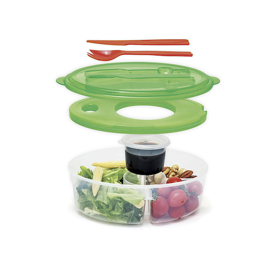 Lunch 6-Piece Container and Utensil Set
