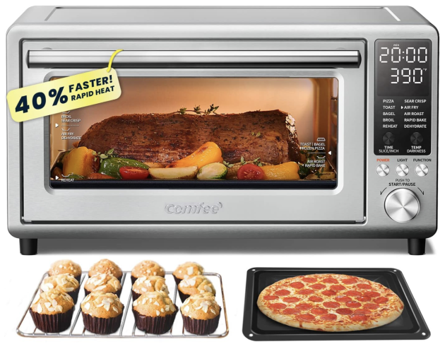 COMFEE' Toaster Oven Air Fryer 