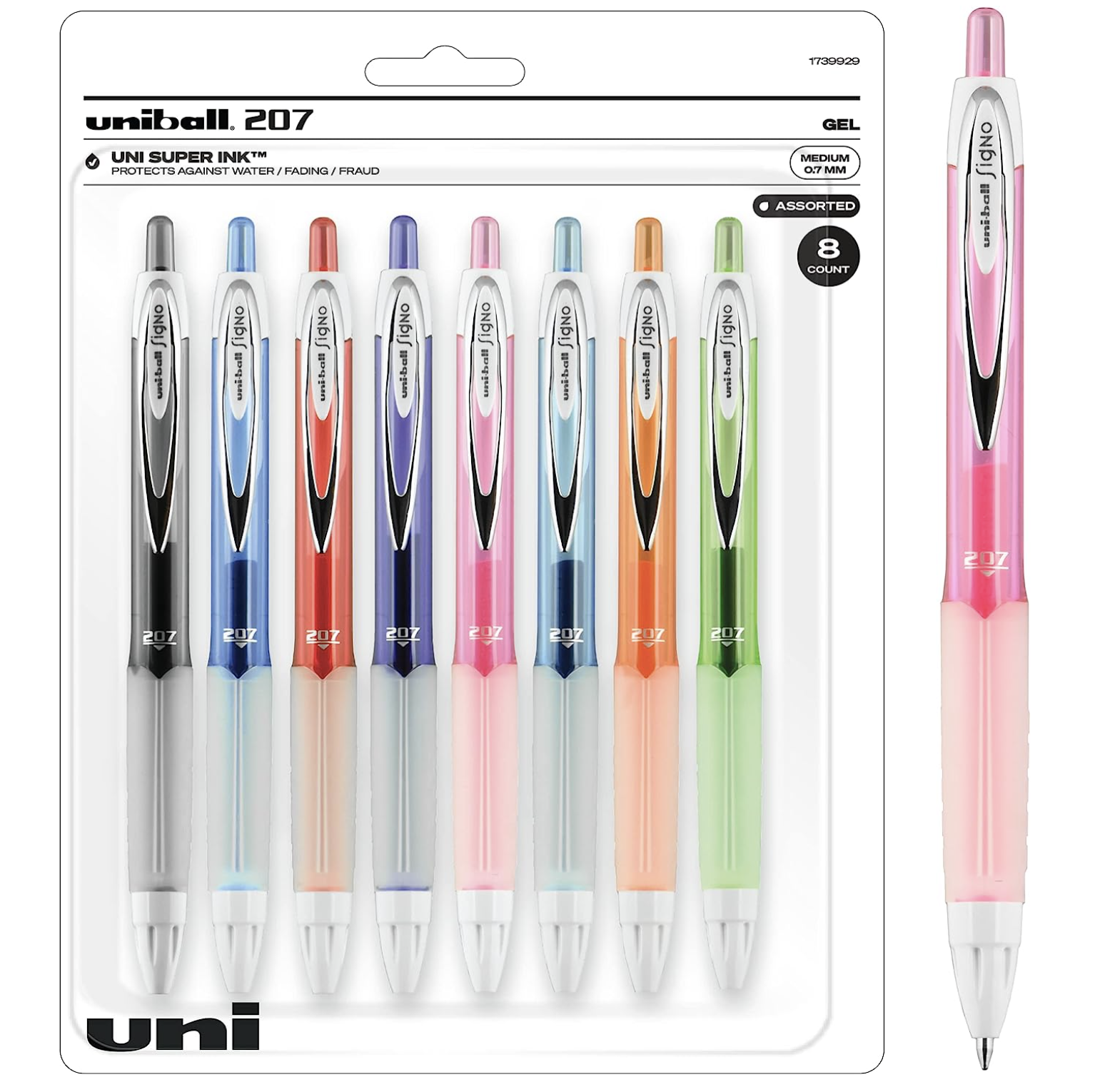 Frixion 12ct Pens Clicker 0.7mm Assorted Colors : Target