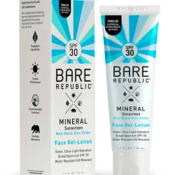 FREE Sample of Bare Republic Mineral SPF 30 Face Sunscreen Gel-Lotion