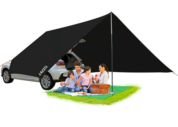 Extra Large 14x17 Car Awning Tailgate Canopy 