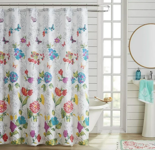 The Pioneer Lady Bathe Curtains solely $5 (Reg. $24!)