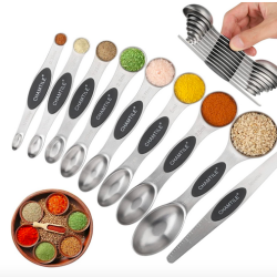 Magnetic Measuring Spoons Set of 9