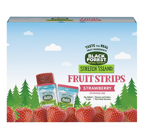 Black Forest Stretch Island Strawberry Fruit Strips 