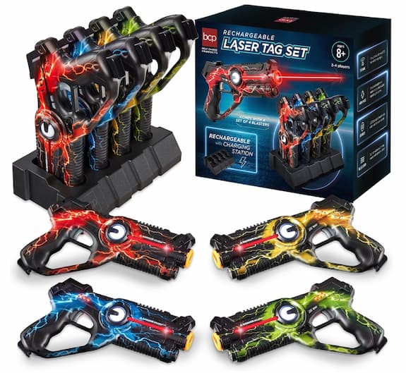 *HOT* Set of 4 Infrared Laser Tag Blasters — Simply $59.99 shipped!